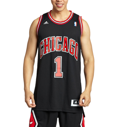 Adidas Chicago Derrick Rose Replica Basketball Jersey – big